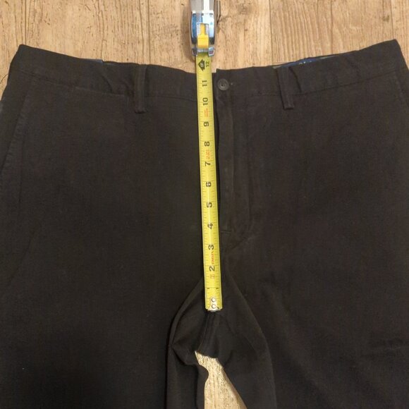 NWT Polo Ralph Lauren Mens 38x32 (m 38x31) Black Chino Pants Straight Stretch - Picture 10 of 11
